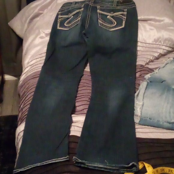 Silver Suki Mid Slim Boot Fluid 30x33 (actual measurements 30x 32) - Picture 5 of 10